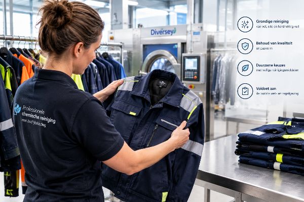 Bedrijfskleding chemisch laten reinigen zonder kwaliteitsverlies of gedoe